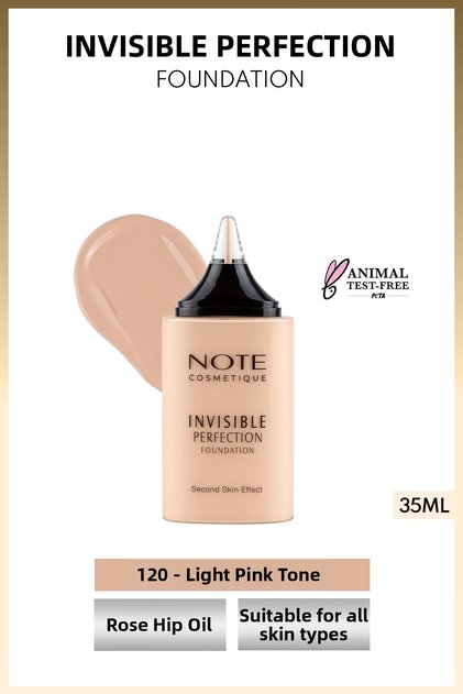 Invisible Perfection Foundation Lightweight Foundation with Natural Finish - 120 Natural Ivory