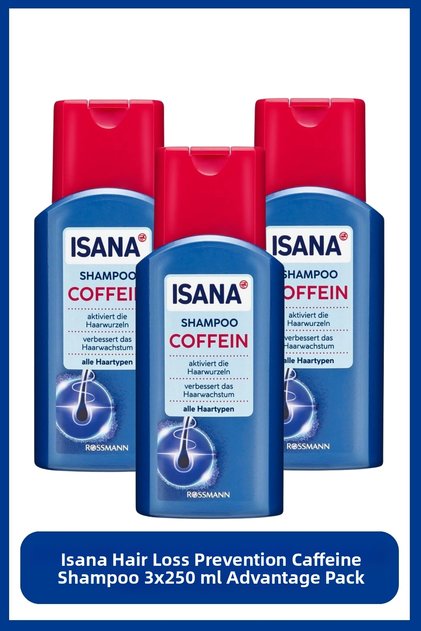 Anti-Hair Loss Caffeine Shampoo 3X250 ml Advantage Package