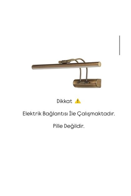 Flüt Aplik 50 cm