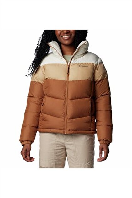 Columbia Puffect II Colorblock Kadın Kahverengi Outdoor Mont
