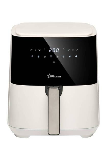 Дигитален XL фритюрник с горещ въздух STARCREST SFR-5252WH, 1450 W, 5 литра, термостат 80 - 200 °C