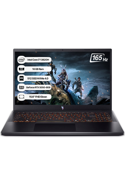 ACER Nitro V15 NH.QZ7EY.005 Intel Core i5-13420H 32GB 1TB RTX5050