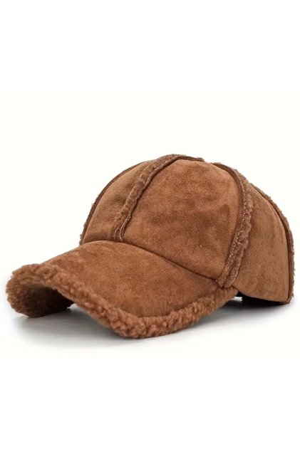 Unisex Soft Wool Hat for Fall, Winter Brown Acr7162