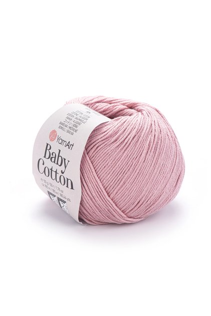 Baby Cotton - Baby Hand Knitting Thread Pink-413