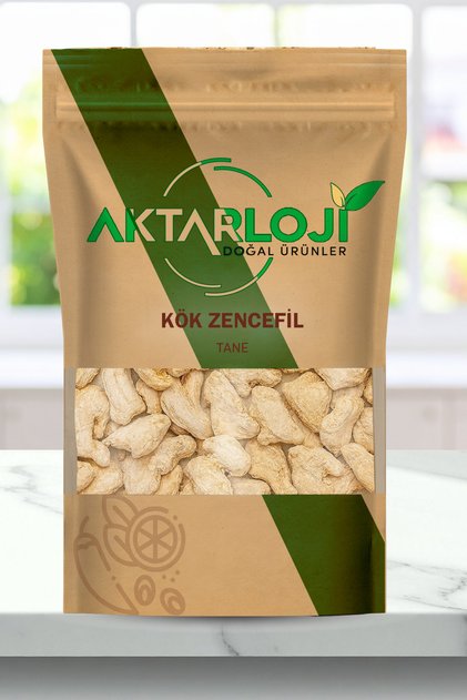 100 Gr Tane Zencefil / Zencefil Kökü Kurusu / Zencefil Çayı - Katkısız & Doğal