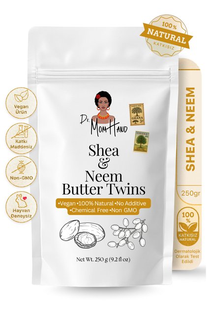 Shea Butter & Neem Oil Twins - Eczema Relief Butter 250Gr