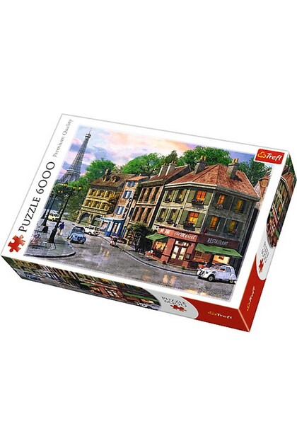 Puzzle - Street of Paris, 6000 piese