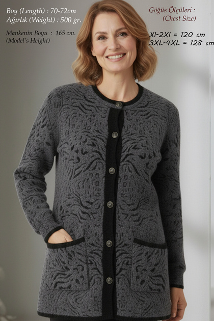 ニット/セーター mother sonia angora knit tunic Missemramiss Maglione Angora Kazak Tunik 4572 Mürdüm