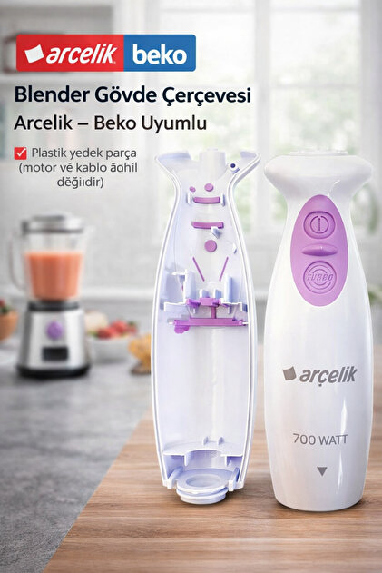 Arçelik BKK 2166 RENDELİ HAND BLENDE Blender Gövde Çerçevesi
