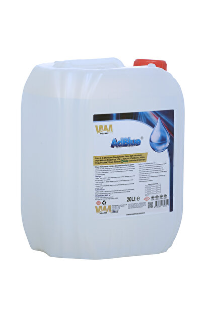 Wellmax Adblue® by İGSAŞ 20 Lt SCR Sıvısı – ISO 22241 Belgeli