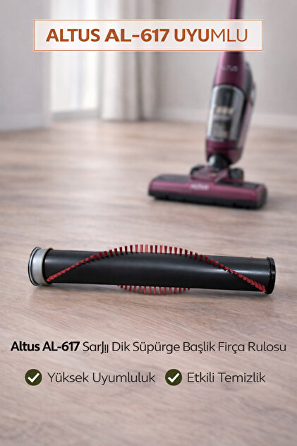 Arçelik ALTUS AL-617 ŞARJLI DİK SÜPÜRGE BAŞLIK FIRÇASI - Fiyatı