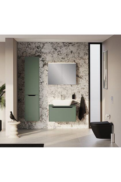カナガン VitrA Geo 7426B003-0001 Dikdörtgen Çanak Lavabo, 60 cm, Beyaz