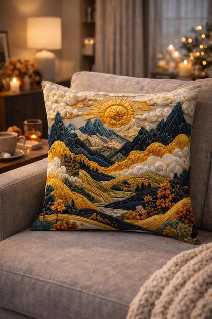 Double Side Printed Throw Pillow Cover 6Eod40