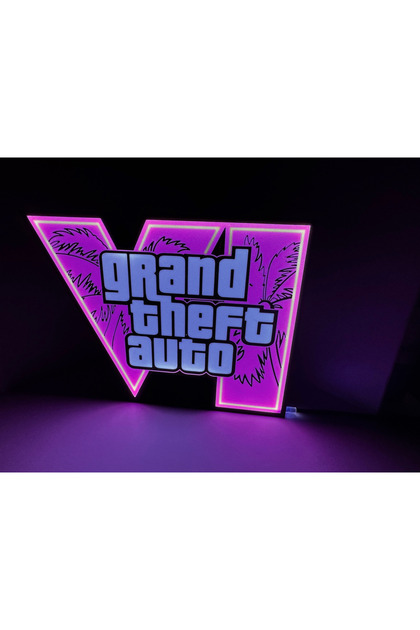 Grand Theft Auto VI - GTA 6 Masa & Gece Lambası