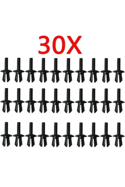 30X 30X Fender Liner Rivet Expanding Clip Retainer For BMW 1er 2er 3er 4er 5er 6er 7er 8er X1 X5 X6