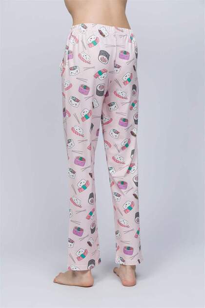 Women's Sushi Pattern Long Bottoms