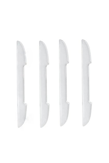 4Pcs 2/4/6/8pcs Car Door Transparent Anti-collision Protector Bar Stickers Side Edge Protection Guar