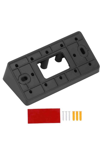 black Doorbell Mounting Stand Video Doorbell Mount Wall Mounted Avoid Drilling Doorbell Bracket for