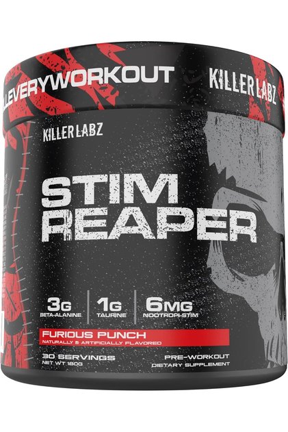 Stim Reaper Pre-Workout 30 Servings (Furious Punch)