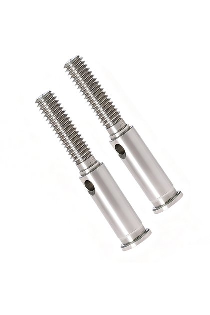 Silver Metal Frame Front Cup Tool Steel Shaft for 1/10 Tamiya RC Off-road Vehicle Fighter NXGEN DT04