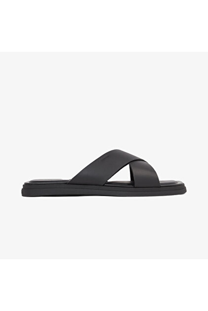 Criss Cross Erkek Siyah Terlik
