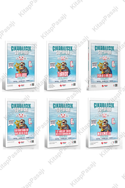 京大入試詳解シリーズ 6冊セット İşleyen Zeka Yayınları 8. Sınıf LGS Tüm Dersler Çıkabilecek