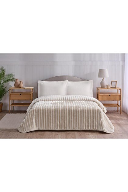 Bright Striped Double Blanket