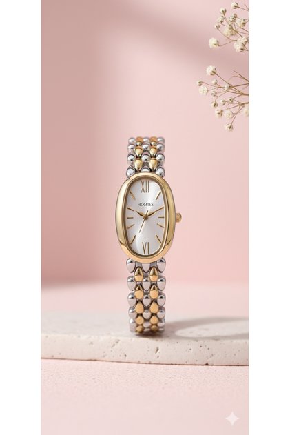 Brand Women's Watch with 2 Years Warranty and Bracelet as a Gift