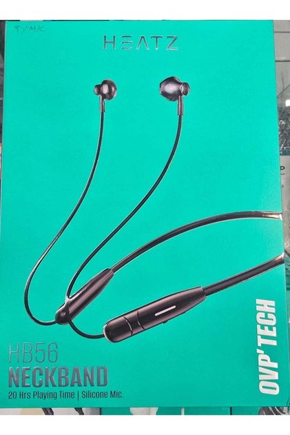 HB56-Neckband 20HRS Playtime Silicone mic