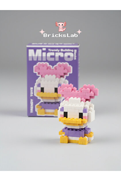 Espey Bricks Judy Hopps - Nick Wilde Mini Bricks 3D Puzzle Sevimli