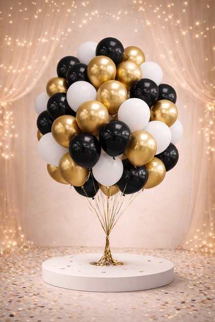 Premium Rosegold Pink Balloon Set – Birthday & Opening Concept 30 Pieces