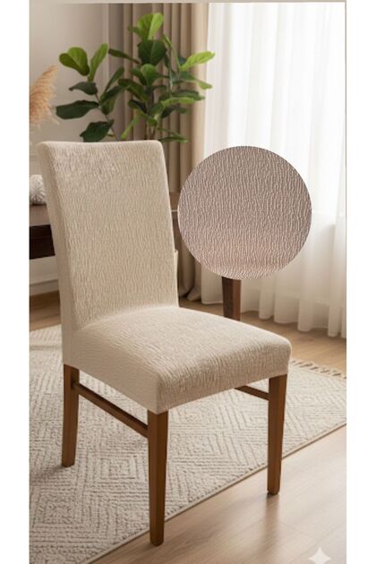 Bohemian Fabric - Elastic Square Chair Cover, Flexible and Protective Chair Cover 1 Piece