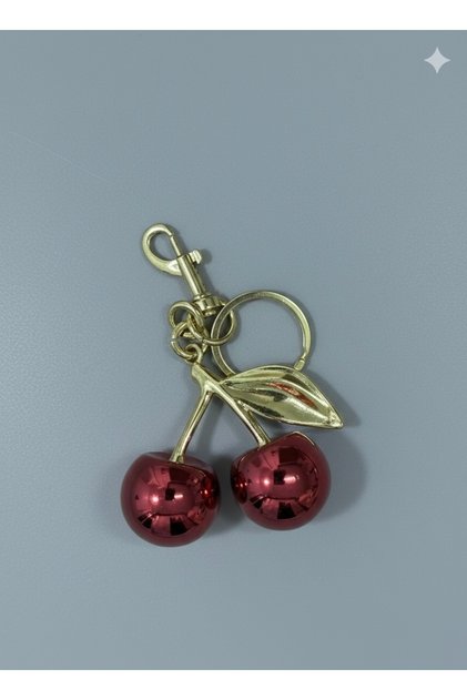 Luxurious Metallic Design Clip-On Bag Accessory, Charm, and Keychain