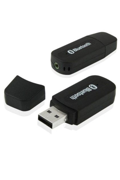 جهاز استقبال صوتي لاسلكي للموسيقى عبر USB وبلوتوث - AUX - 3.5 مم