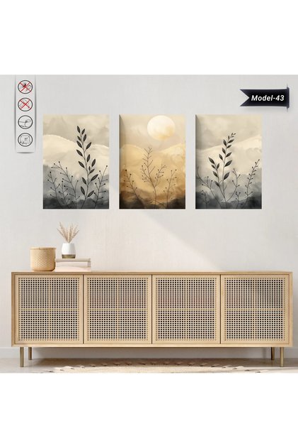 Table with Static Electricity Feature - Poster Flower (Model- 43)