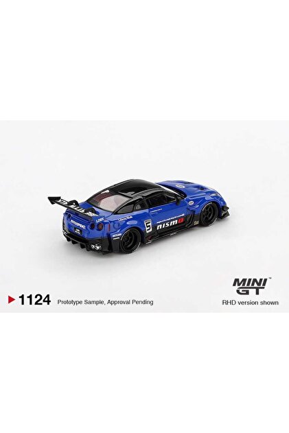 mini gt 1124 1/64 LB-Silhouette WORKS GT NISSAN 35GT-RR Ver.2 Blue