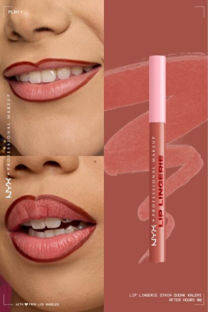 NYX Professional Makeup Lip Lingerie Stain Dudak Kalemi - 08 After