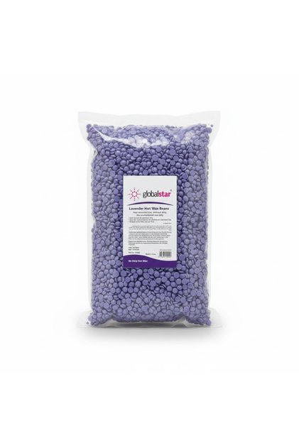 Hair Removal Wax Beans Lavender 1000g – Gentle Wax for All Skin Types