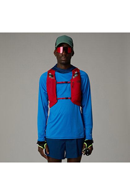 The North Face Sunriser Run Vest 8 Unisex Kırmızı Koşu Yeleği