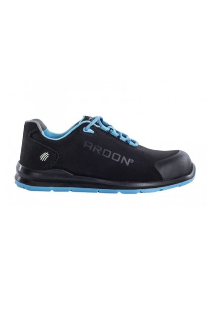 Pantofi de protectie cu bombeu metalic si lamela, SOFTEX S1P, culoarea negru