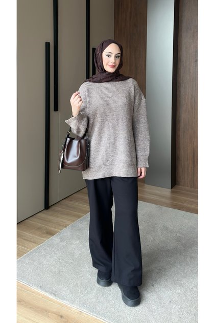 Asel Oversize Triko Kazak