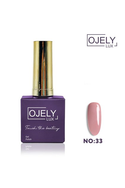 Lüx Kalıcı Oje 15 ML Turuncu ve Kahverengi Seri NO. 33