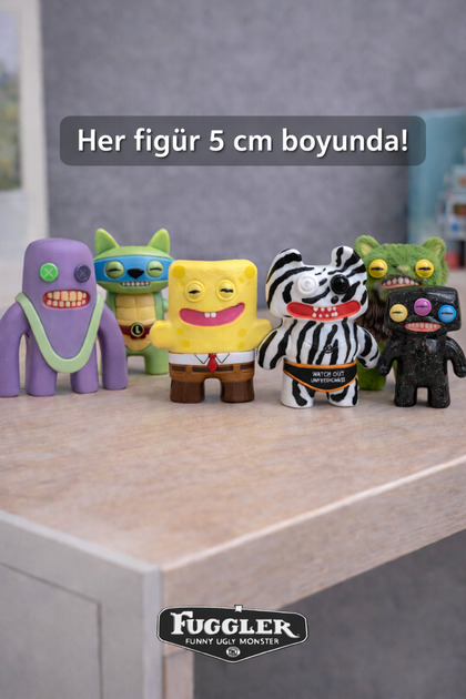 Fuggler Funny Ugly Monster 12個セット TOYFEST Fuggler Funny Ugly Monster 12'li Figür Seti – 2 Adet