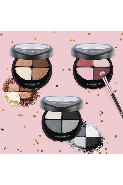 ラティーファ4枚セット Flormar Quartet Eyeshadow 4'lü Göz Farı-410 Byzantine Touch
