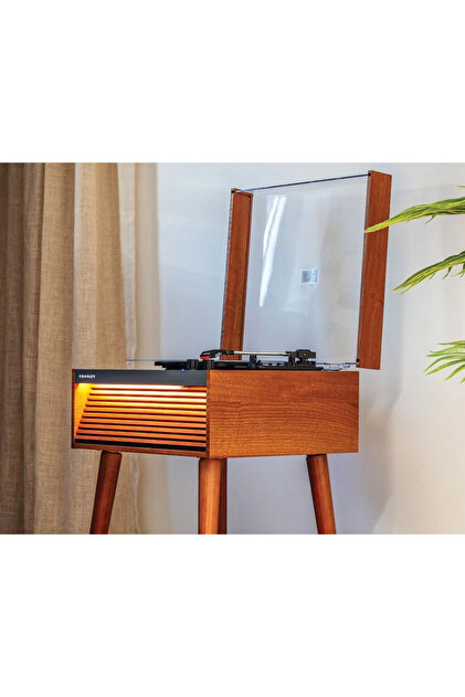 CROSLEY Dean Vintage Mobilya Tipi Ayaklı Bluetoothlu Pikap Plak