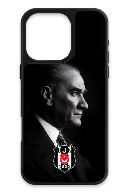 iPhone 16 Pro Max Compatible Large Ataturk Glass Licensed Phone Case