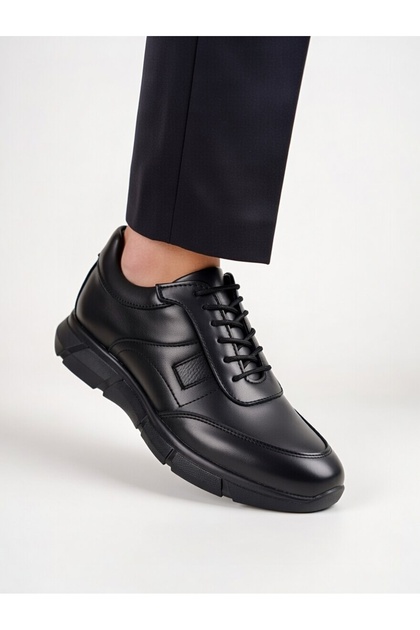 Men's Inside-Outside Genuine Leather Casual, Daily, Orthopedic Shoes