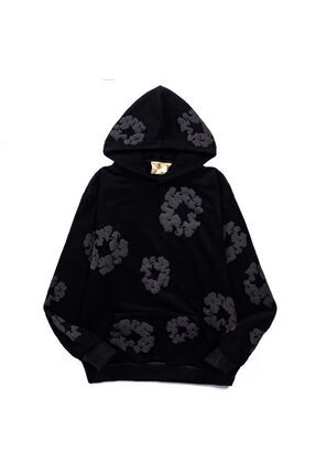 Trendiz 555 Spider Siyah Unisex Sweatshirt Hoodie - Fiyatı, Yorumları