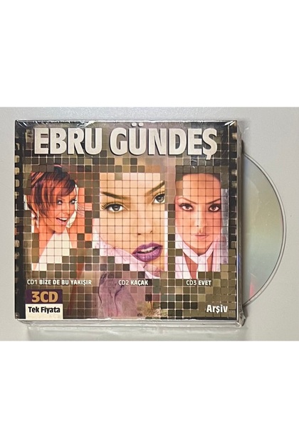 Emre Grafson Müzik Ebru Gündeş Arşiv 3 Sıfır Jelatinli Cd (Bize De