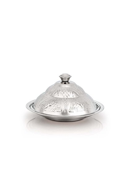 30 CM Stainless Steel Koozy Tray Silver